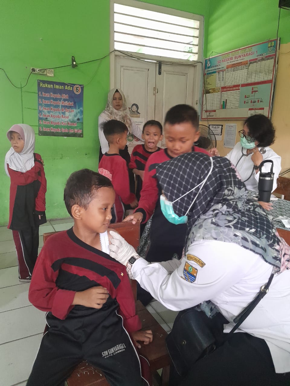 BIAS di SDN Sunyaragi 1: Puskesmas Kesambi Wujudkan Generasi Sehat dan Terlindungi
